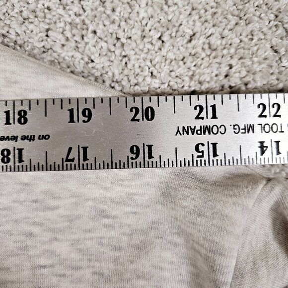 Tommy Hilfiger Denim Sweatshirt w/Side Tie Crop Pullover Women's Size XL - Picture 4 of 15